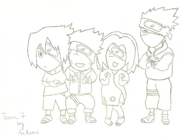 team 7 chibi